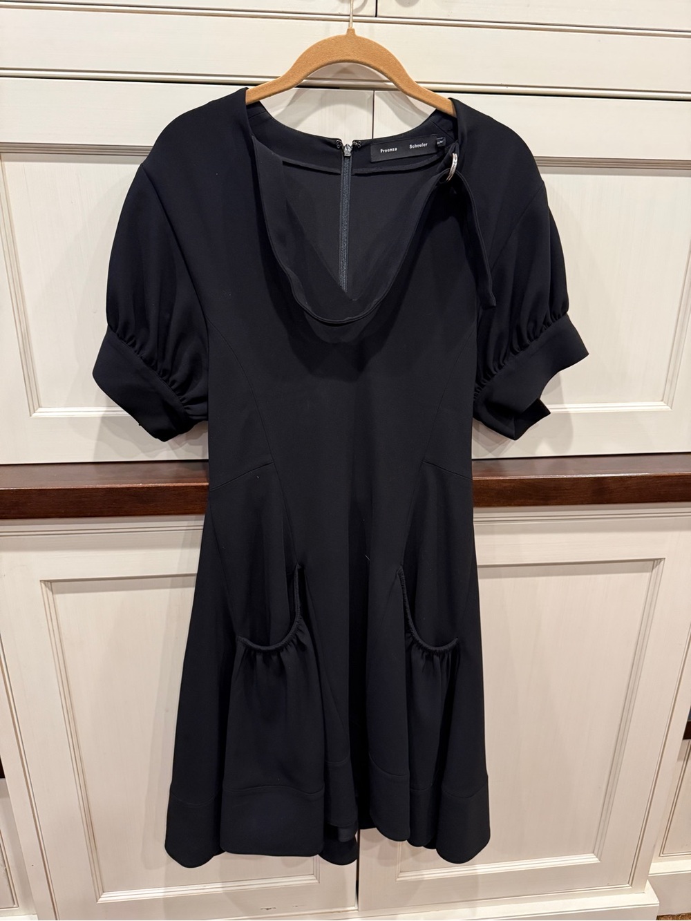 Proenza Schouler black dress 4